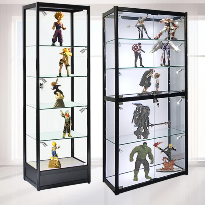 Figure display cabinet glass cabinet