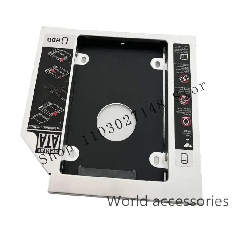 127mm-2nd-hdd-ssd-disco-rigido-optico-bay-caddy-adaptador-de-quadro-para-ideapad-g400-g405-g500-g505-g460-g470-g475
