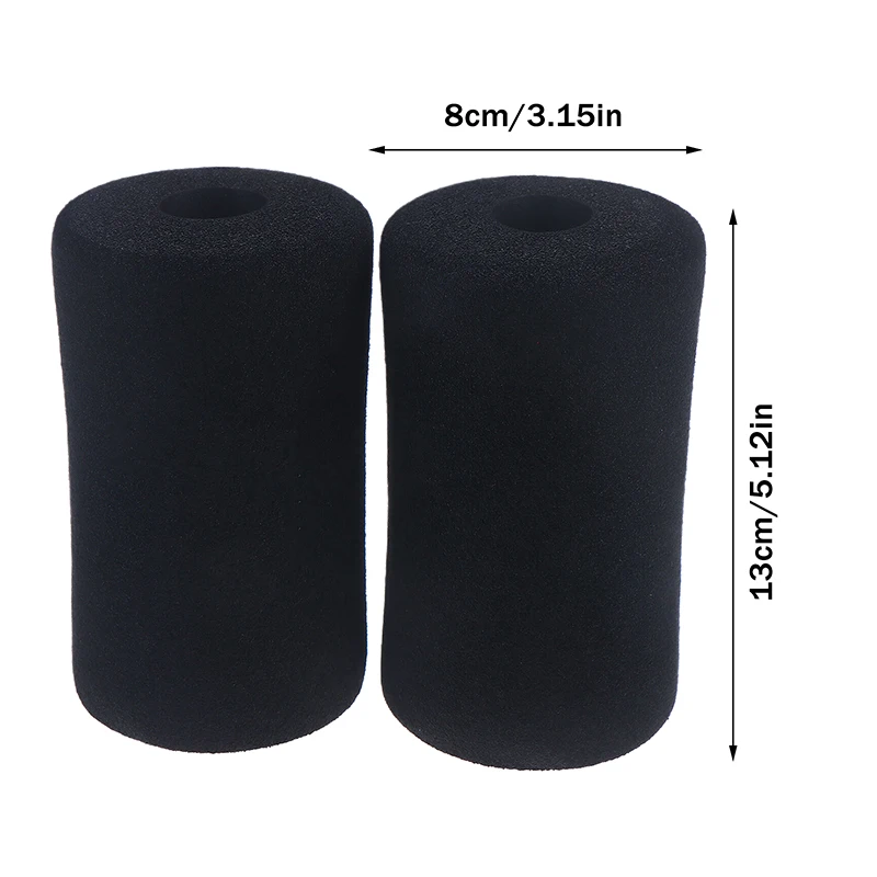 2Pcs Training Sleeve Rolling Foam Roller Gym Exercise Foot Exercise Machines Roller Sit-up Board Hook Foot Foam Fitness Pads