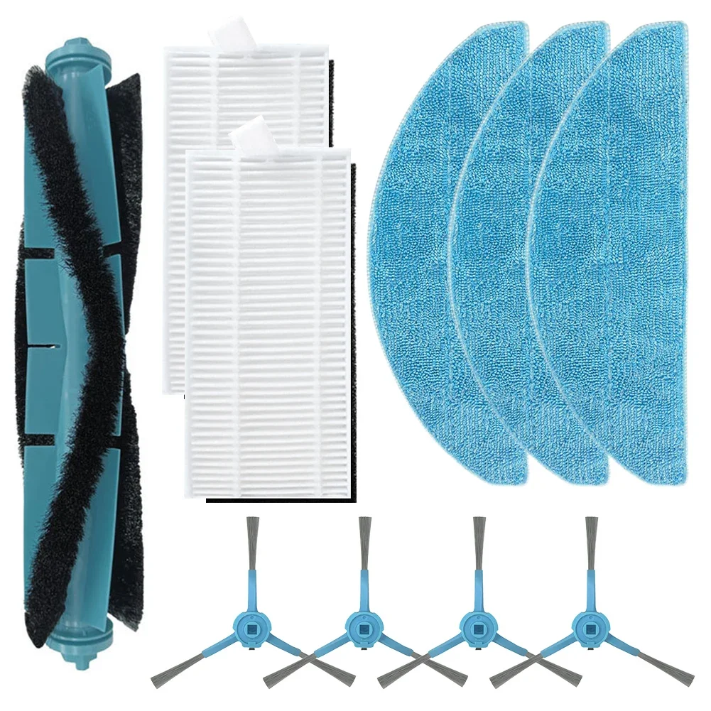 

Upgrade Your Cleaning Experience with Main Side Brush Filter Mop Cloth Kit for Conga 7490 Immortal Home For XTreme Vacuum