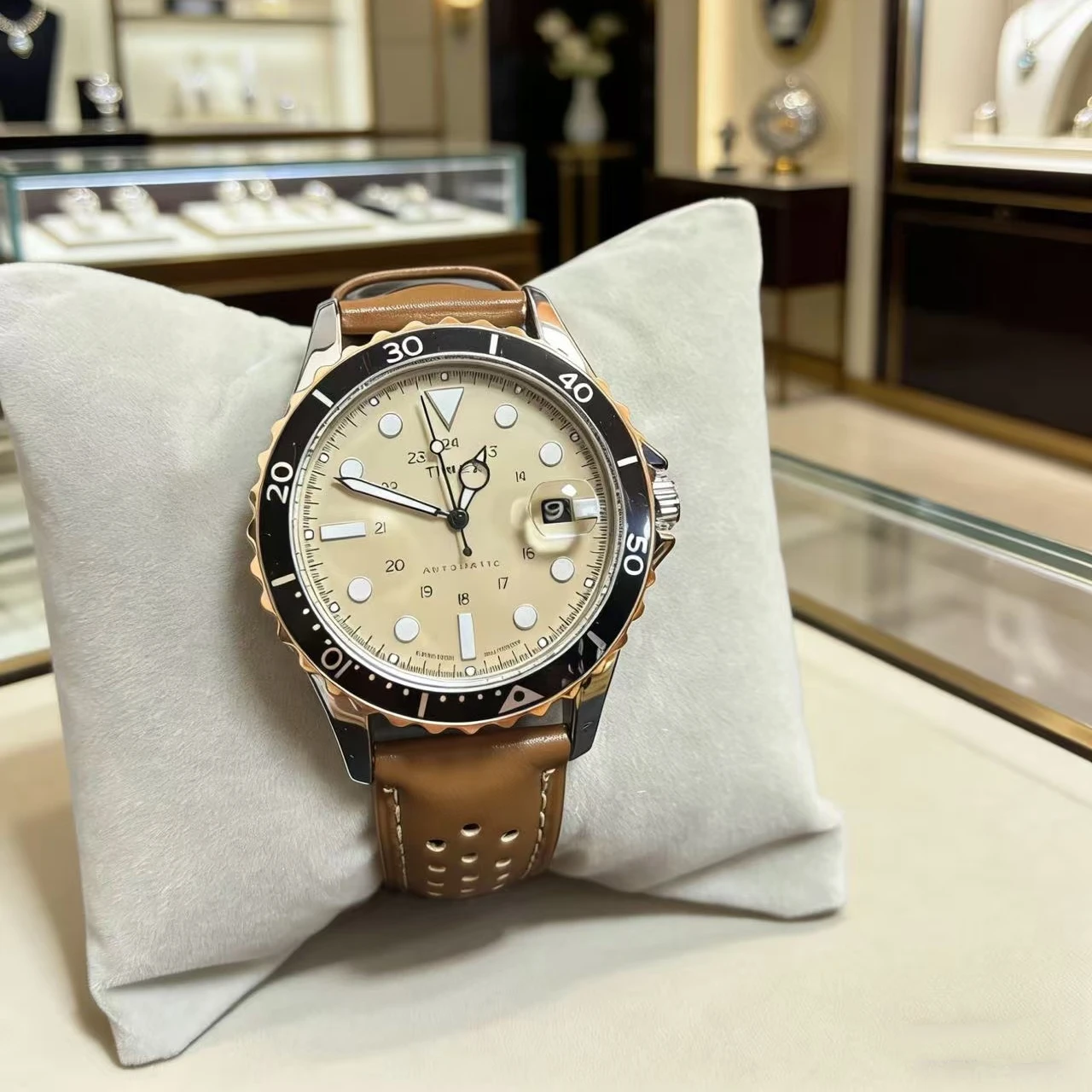 NEW TIMEX Fully Automatic Men's Watch High Beauty Luxury Leisure Multi functional Watch with Calendar and Steel Strip Belt Watch