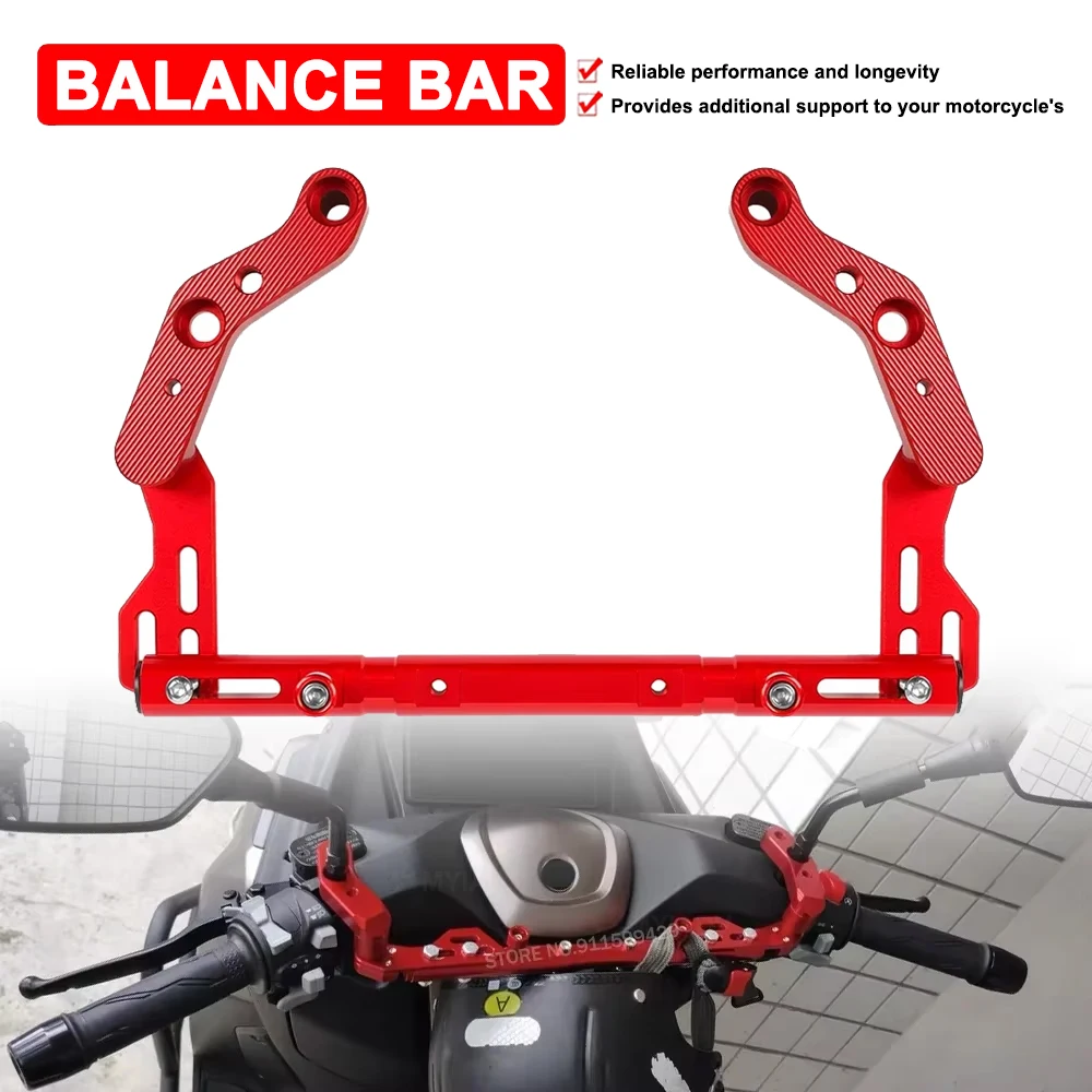 

Motorcycle Handlebar Balance Bar Adjustable Cross Bar Phone Holder For Yamaha XMAX125 XMAX250 XMAX300 XMAX400 XMAX 300 400 250