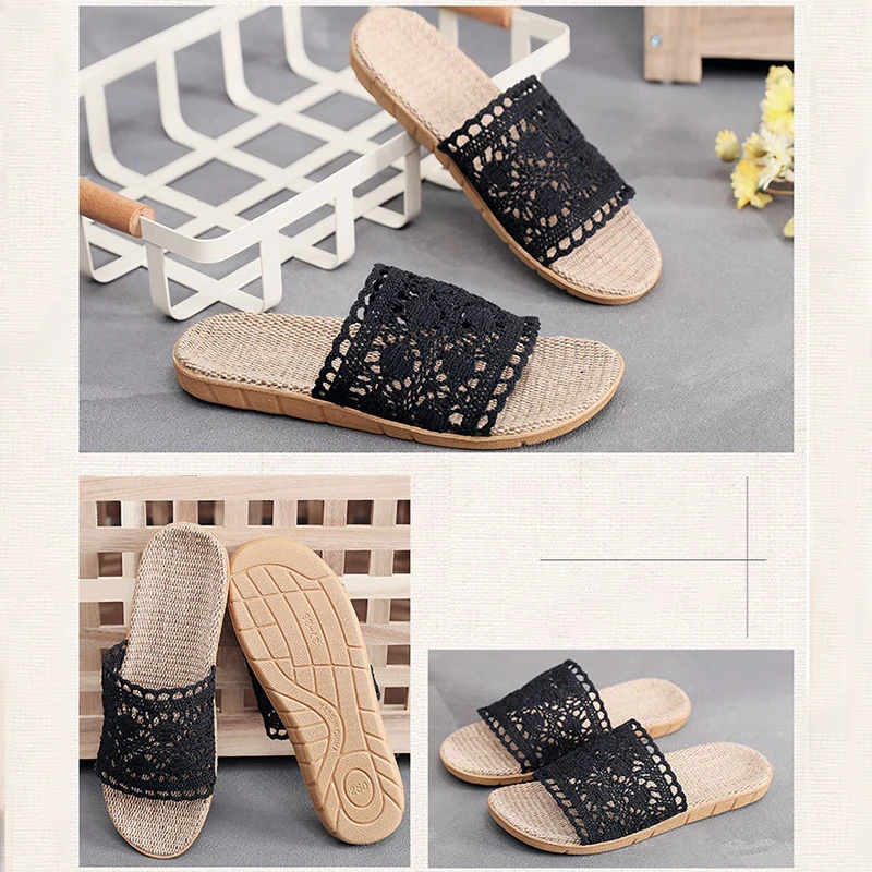 Women's Casual Lace & Flat Shoes, Elegant Indoor Spring/Summer, Large Sizes_voghion.com