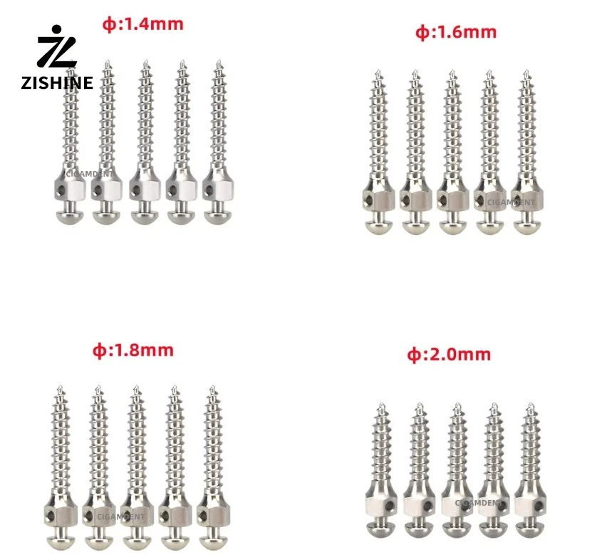 Dental implant screw driver self drilling for orthodontic micro implant micro screw orthodontic traction screw