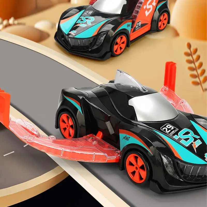 หม้อแปลงไฟฟ้า Racing Car Fire Engine ของเล่นเด็กการศึกษาของเล่นรถพร้อมไฟและเพลง Universal ล้อรถดับเพลิงไฟฟ้า