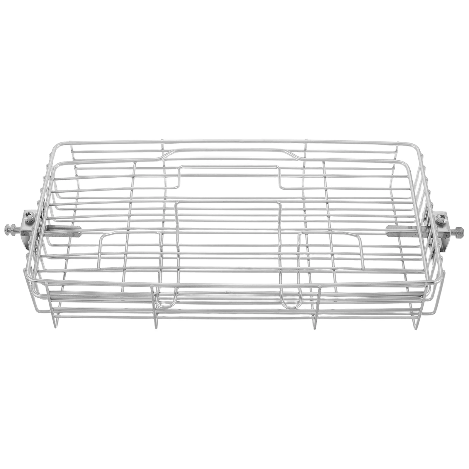 

Adjustable Fish Grill Rack for Barbecue Camping Stainless Steel Durable Easy Clean Height Portable BBQ Chicken Wing Lamb