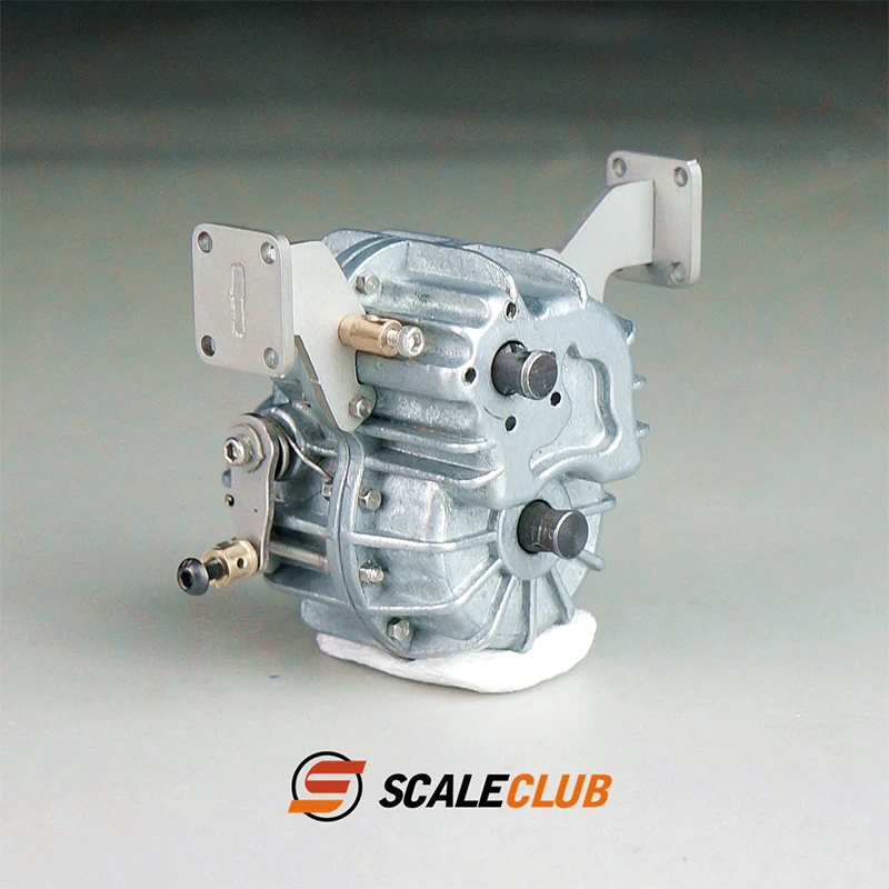 ScaleClub 1/14 ciężarówka wywrotka centralny mechanizm różnicowy blokada paska split box