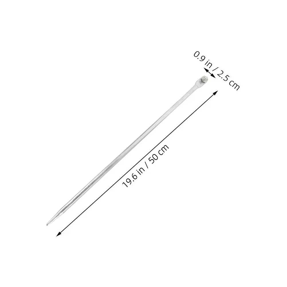 4Pcs Rod Grounding Stakes Heavy Duty Iron Portable Ground Rod for Buildings Signal Towers Electrical