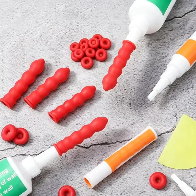 20-unidades-de-tampas-vermelhas-para-selagem-de-calafetagem-protetores-de-tubos-de-calafetagem-abertos-para-vedacao-e-preservacao