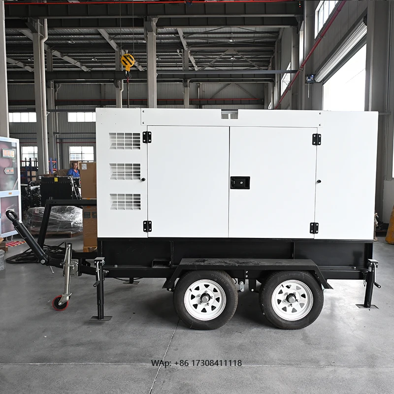 

150kva 200kva cummin Engine Generator Mobile Trailer Type