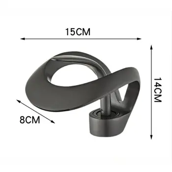 Vodopádový styl umyvadlové baterie, kreativní a personalizovaná mosazná baterie s teplou a studenou vodou, koupelnová baterie s jednou rukojetí 10 nejlepší prodej sanitární keramika s kohoutkem - №4