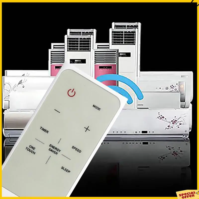 Controle remoto de substituição A24P RG15A (B)/E A/C para unidade de ar condicionado Midea EATC08RE1