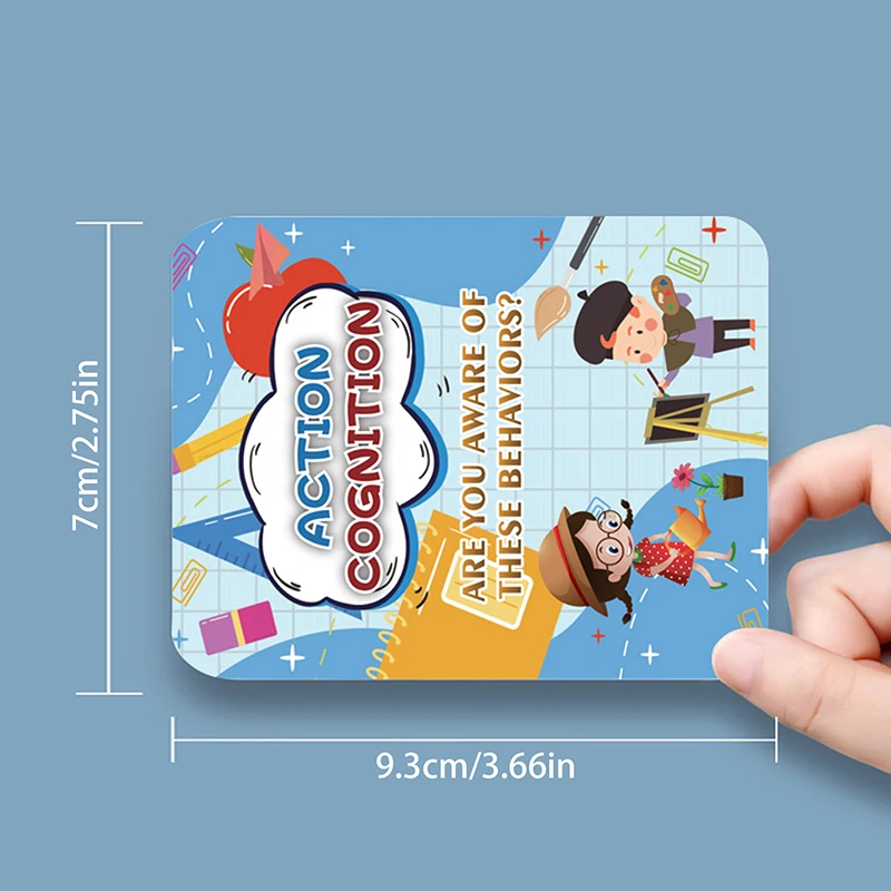 50 قطعة ما أفعله بطاقات فلاش المحادثة البطاقات التعليمية خط سلوك العمل لتعلم التحدث بطاقات الأسرة