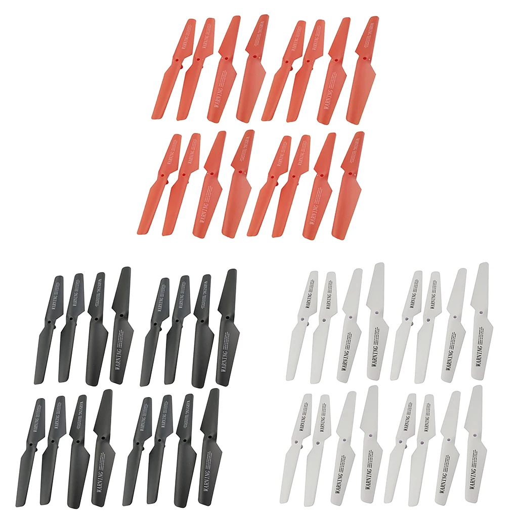 Replacement Propeller Blades Mini Quadcopter Parts Plastic RC Props for Syma X