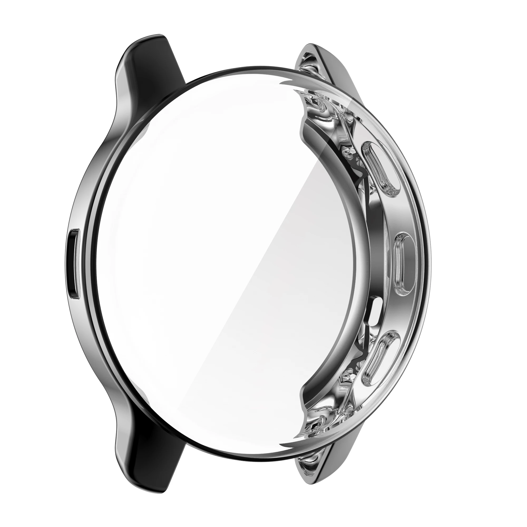 Garmin Venu 2 Plus 케이스 용 Garmin Venu2 Plus 스크린 보호기 도금 TPU 보호 커버 용 전체 커버리지 보호 쉘