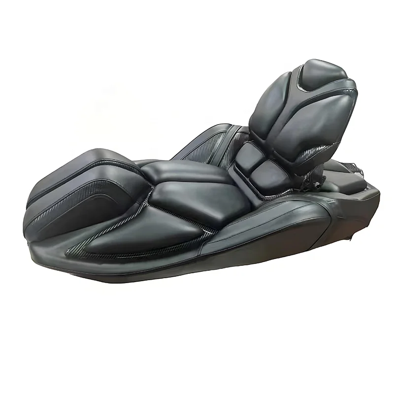 Upgraded Deluxe Edition for Honda Foa 250 350 Motorcycle Seat Cushion Adjustable Backrest & Waterproof Motorcycle Seat Cushion