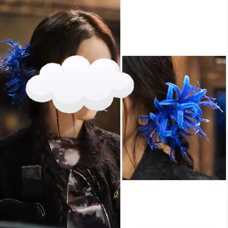 Elegant Fashion Larger Bianan Flower Hairpin Headwear For Women Girls Delicate Side Clip Headband Summer Hair Accessories Gifts