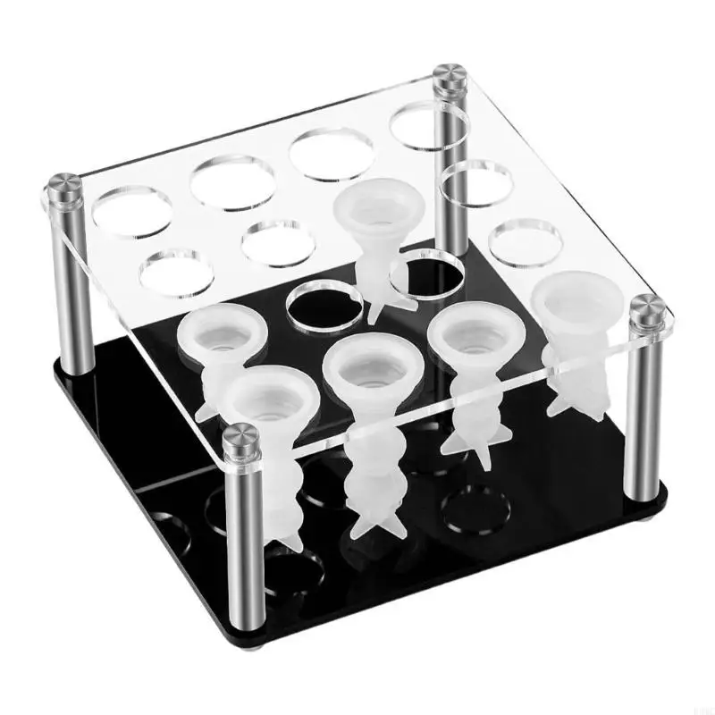 

R3MC Elegant Chess Pieces Display Acrylic Holder for Silicone Molds Game Accessories