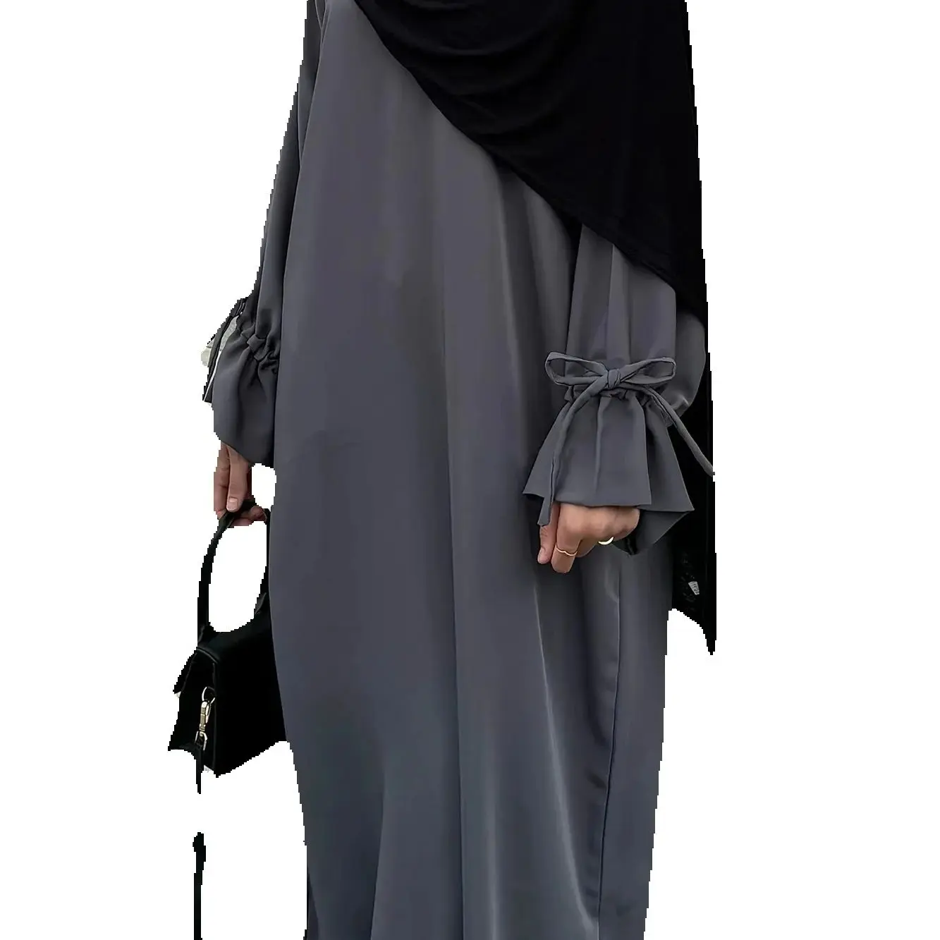 

Muslim Women Maxi Dress Dubai Ramadan Abaya Kaftan Eid Djellaba Islam Clothing Saudi Arabic Robe Kebaya Caftan Marocain Femme