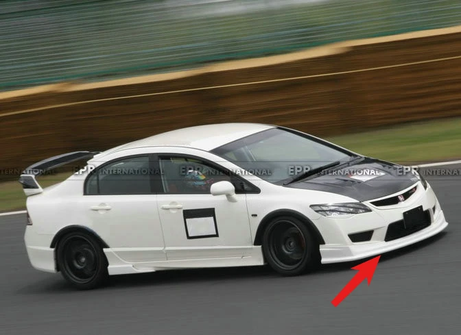 

Applicable To The Eighth Generation Honda Civic FD2 Carbon Fiber Modified Parts FEELS Model, Small Front Lip Surrounding,