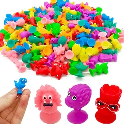 10/20pcs Party Favors Mini Monster Suction Cup Toys Stress Relief Kids Birthday  Classroom Prizes Goodie Fillers Boys Girls Gift
