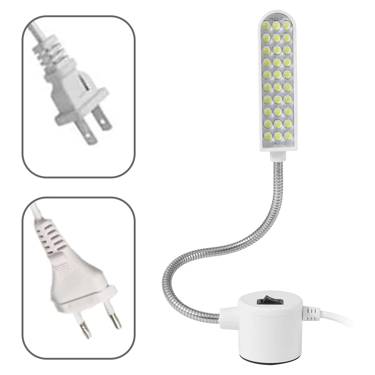 工業用 Led ライト 1 ワット 2 ワット 3 ワットポータブル作業灯 Led 柔軟な作業灯吸着ベースミシン柔軟な作業磁気