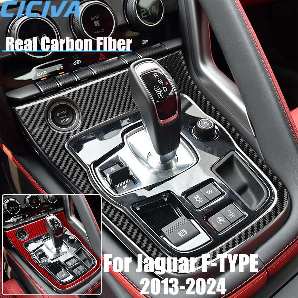 

Автомобильные аксессуары из настоящего углеродного волокна, объемная крышка, мягкая наклейка для Jaguar F-type 2013 2014 15 16 17 18 19 20 21 22 23 24