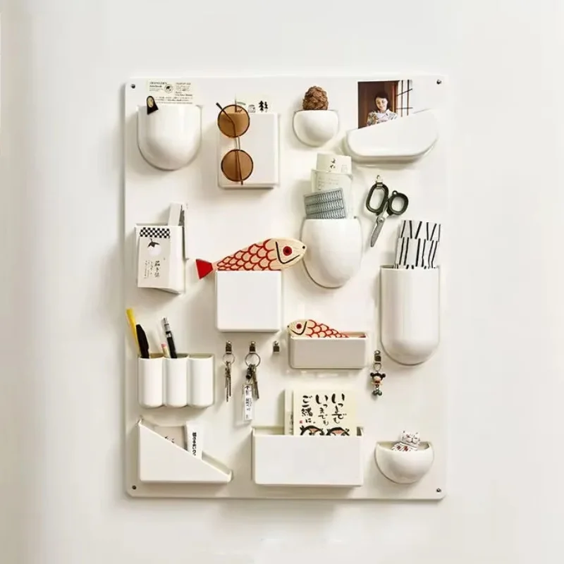 Wall Holder Offices Kitchens Organizer Desktop Shelf Nordic Wall Storage Rack Organiser Diy Workshops Bathrooms Children'S Rooms