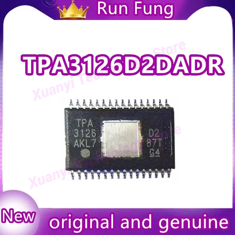 30-5pcs/lot  TPA3126D2DADR TPA3126D2 TPA3126 HTSSOP32 Audio amplifier speakers in stock