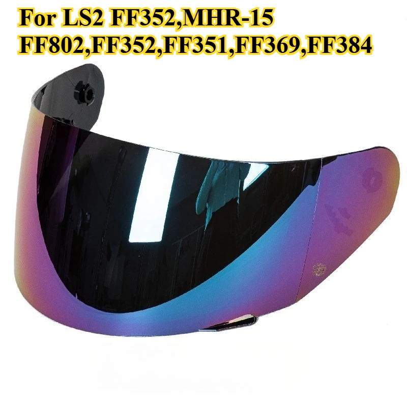 Helmet Visor for LS2 FF352,MHR-15 FF802,FF352,FF351,FF369,FF384 Anti-UV Dustproof Helmet Lens Helmet Accessories