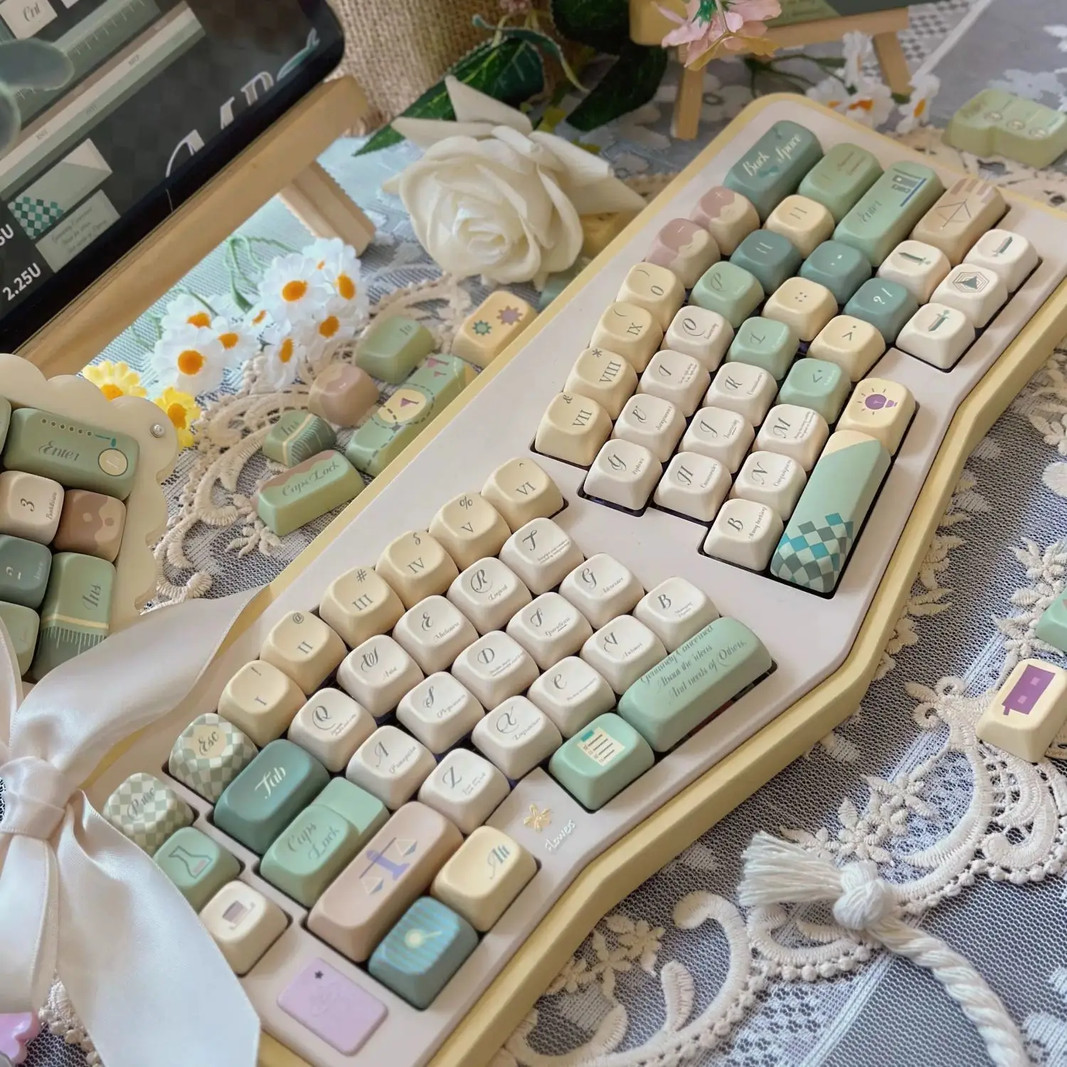 MBTI شخصية Keycap الأصلي وEOA عالية PBT التسامي عالية القيمة شخصية جديدة الإبداعية Keycap