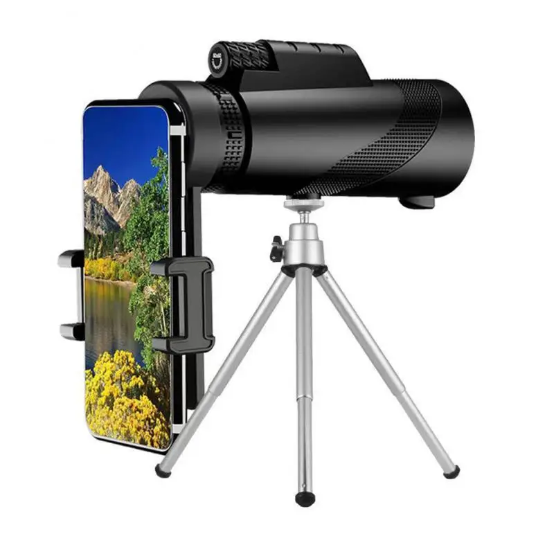 Professional Telescope 80X100 4K Zoom Tripod Monocular Day/Night Powerful Binoculars Long Range Camping Binoculars