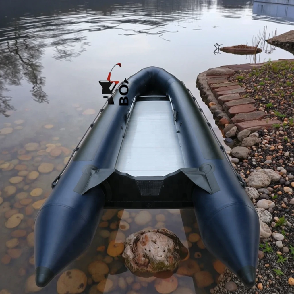 650cm Inflatable Foldable Sports Boat With Outboard Motor For Hot Sale!