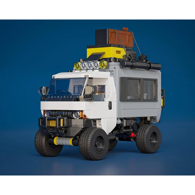 

578 деталей MOC Classic Speed ​ ​ Креативный развивающий конструктор для детей: модель легкого грузовика, подарок