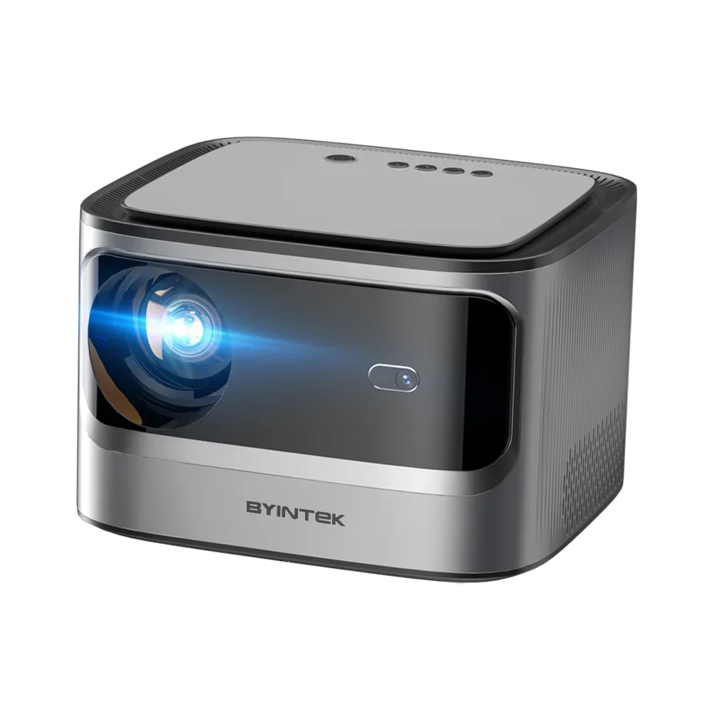 Byintek latest X25 full HD 1080P 4K support high brightness portable projector for home use and business meeting