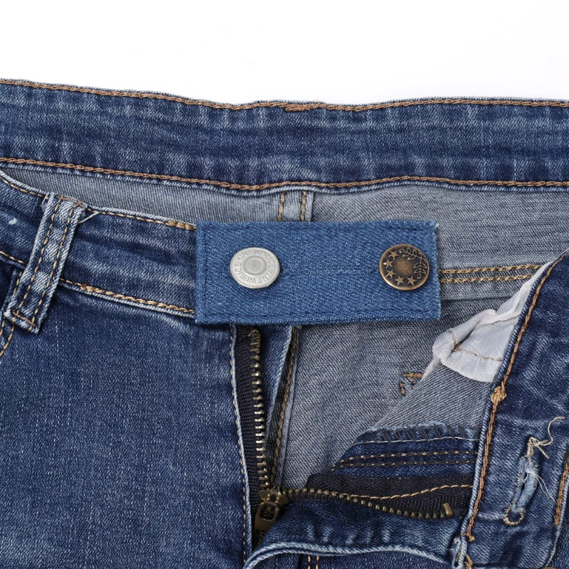 Blue Jeans Waist Expander Button Pant Extender Button Belt Extension Buckle Denim Buckle Waist Buckle Fat Waist Extension