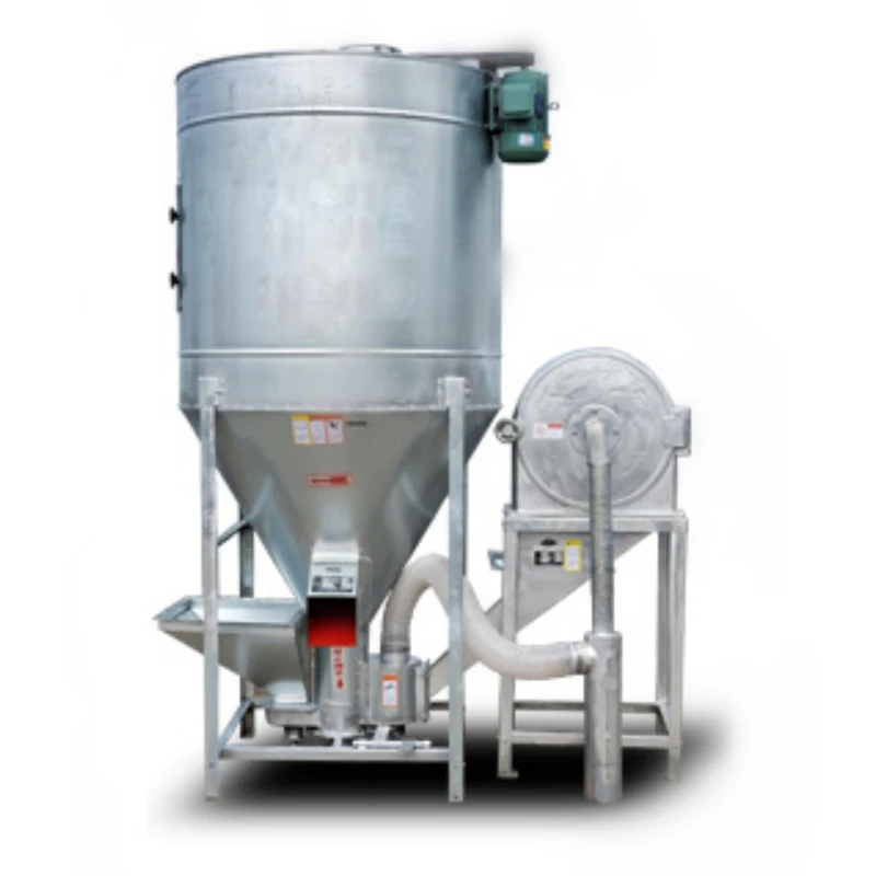 

Farm Use Vertical Animal Feed Crusher and Mixer Poultry Feed Making Machine Chicken Feed Mixer and Grinder Machine Automatic