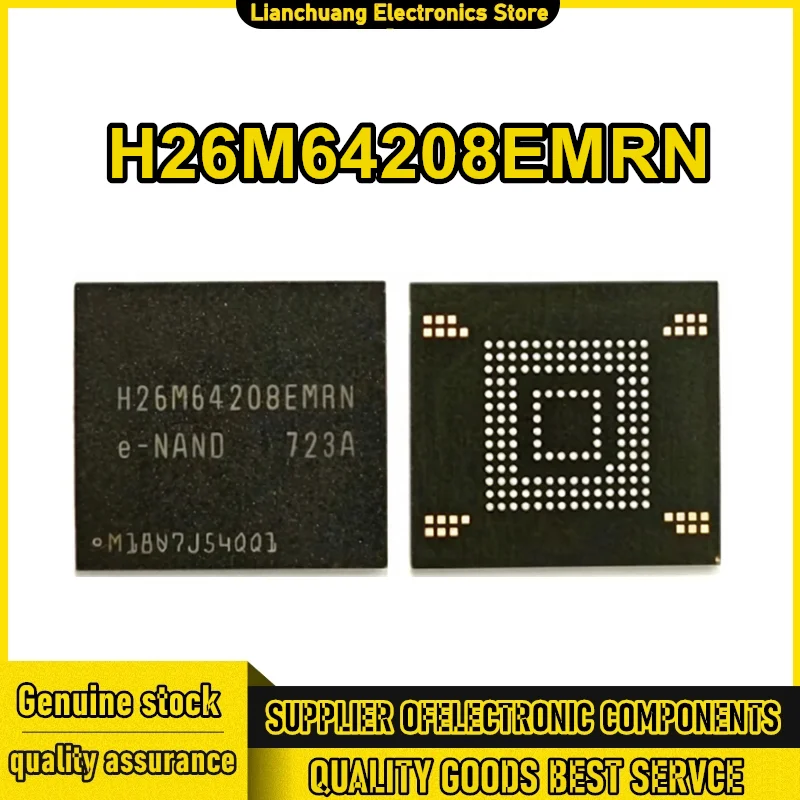 

H26M64208EMRN EMRN 32GB industrial grade eMMC V5.1 flash chip IC New Original in Stock