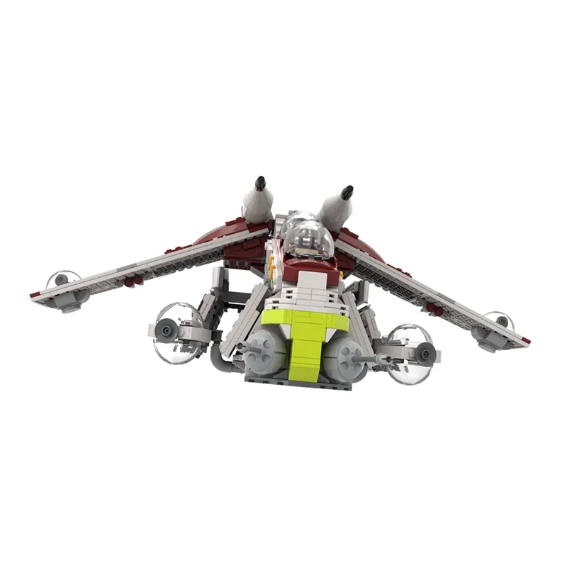 ตัวต่อโมเดลเรือรบสาธารณรัฐ ชุดประกอบเทคโนโลยี บล็อก DIY ยอดนิยม ซีรีส์สตาร์ ของเล่นประกอบชุด ของขวัญวันหยุด