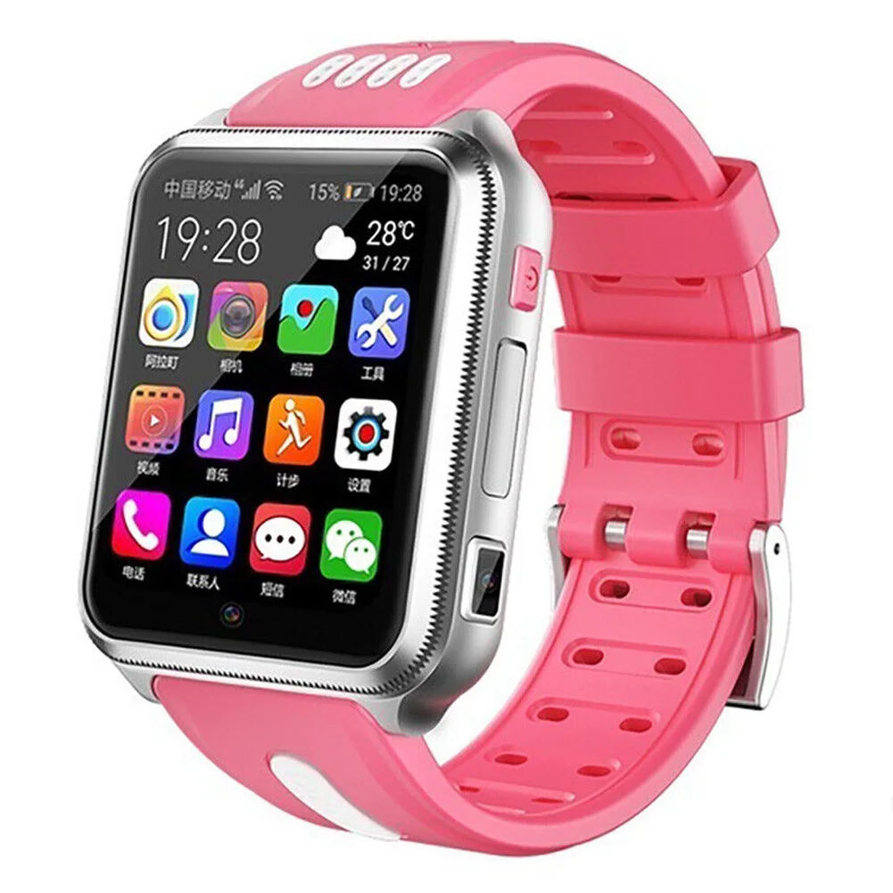 

Kids Smart Watch 4G Children Smartwatch Phone GPS Wifi Location Activity Tracker SOS Call for Boys Girls Gift