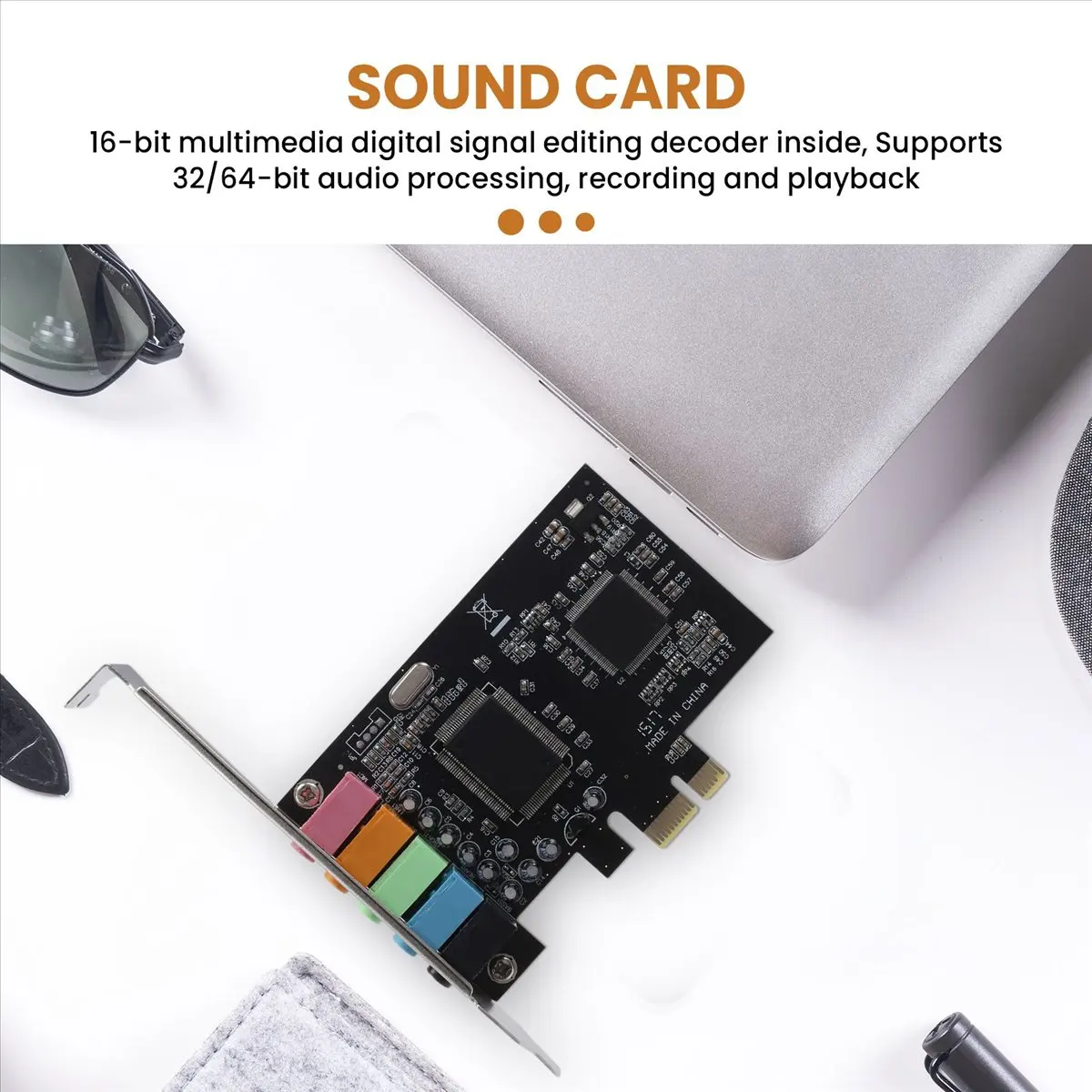 【b63c】-placa-de-som-interna-51-para-10-com-suporte-de-baixo-perfil-3d-stereo-pci-e-chip-cmi8738-placa-de-som-de-32-64-bits-pci
