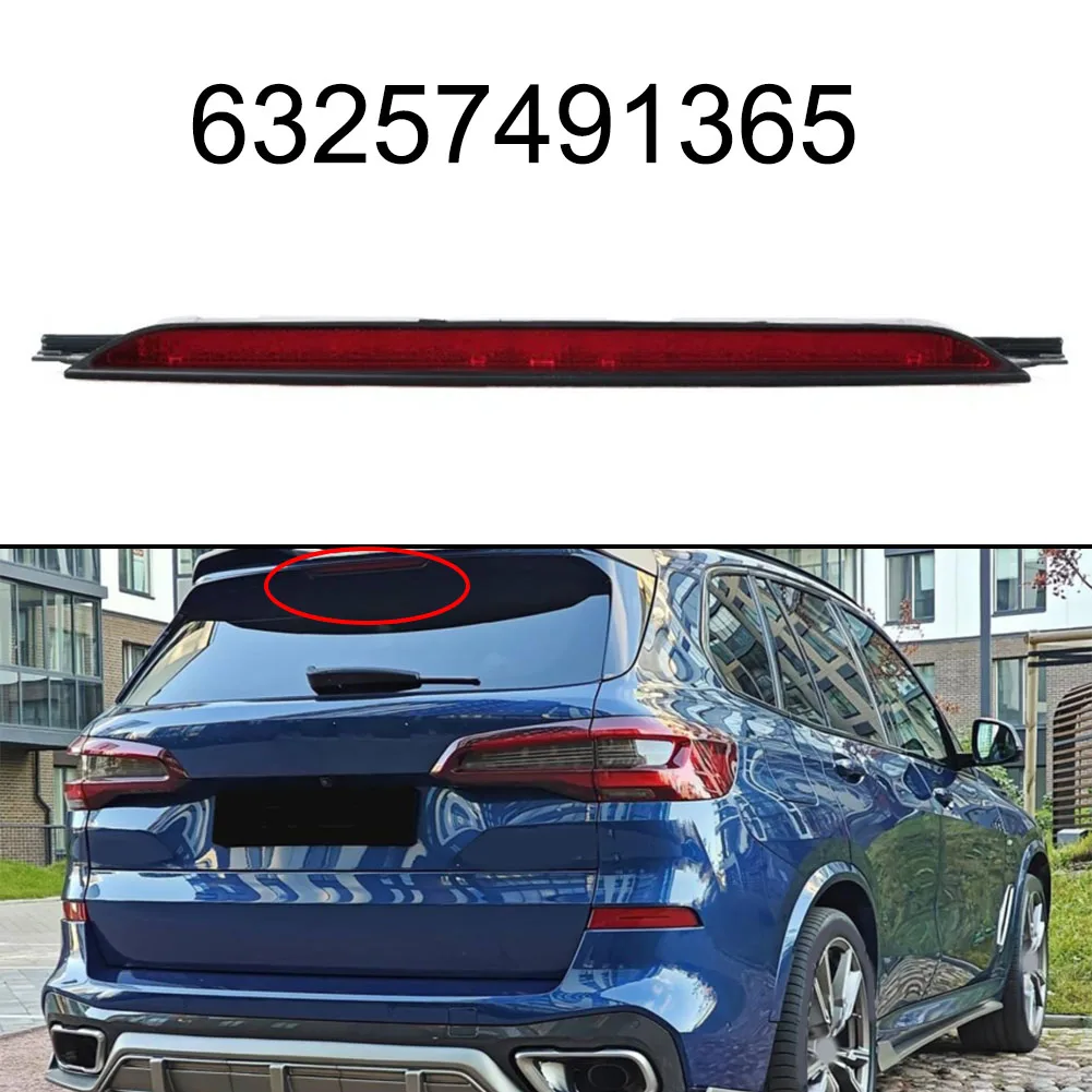 OEM 63257491365 Replacement Rear High-Mount Brake Light Heat-resistant ABS PC Material Replacement Brake Light For BMW