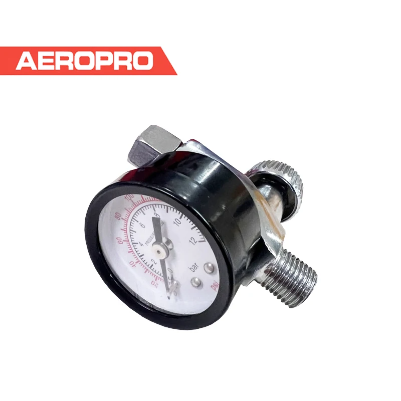 

AEROPRO Air Pressure Regulator Gauge Pneumatic Repair Painting Spray Gun Tools AR150A 160PSI Airbrush Accessories