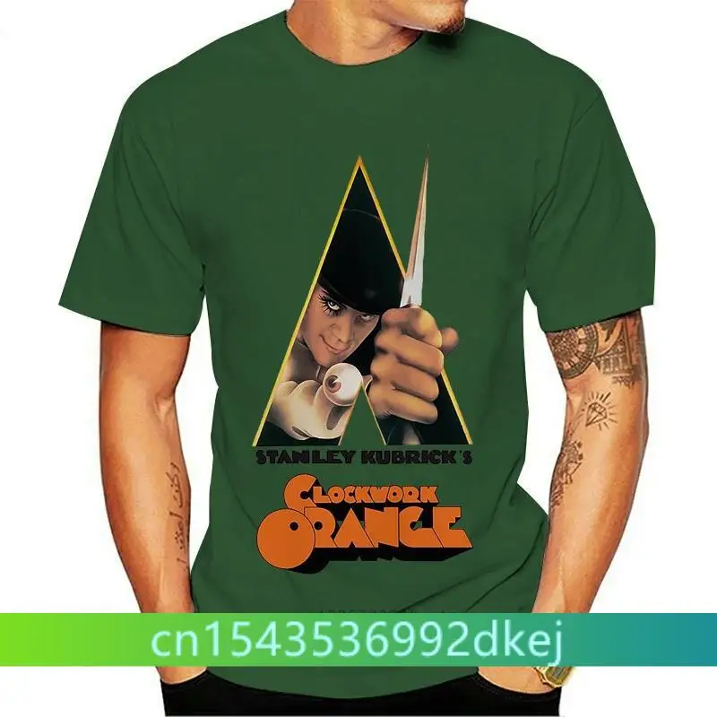 

Clockwork Orange Movie 70s Retro CooL Poster Vintage Unisex T Shirt