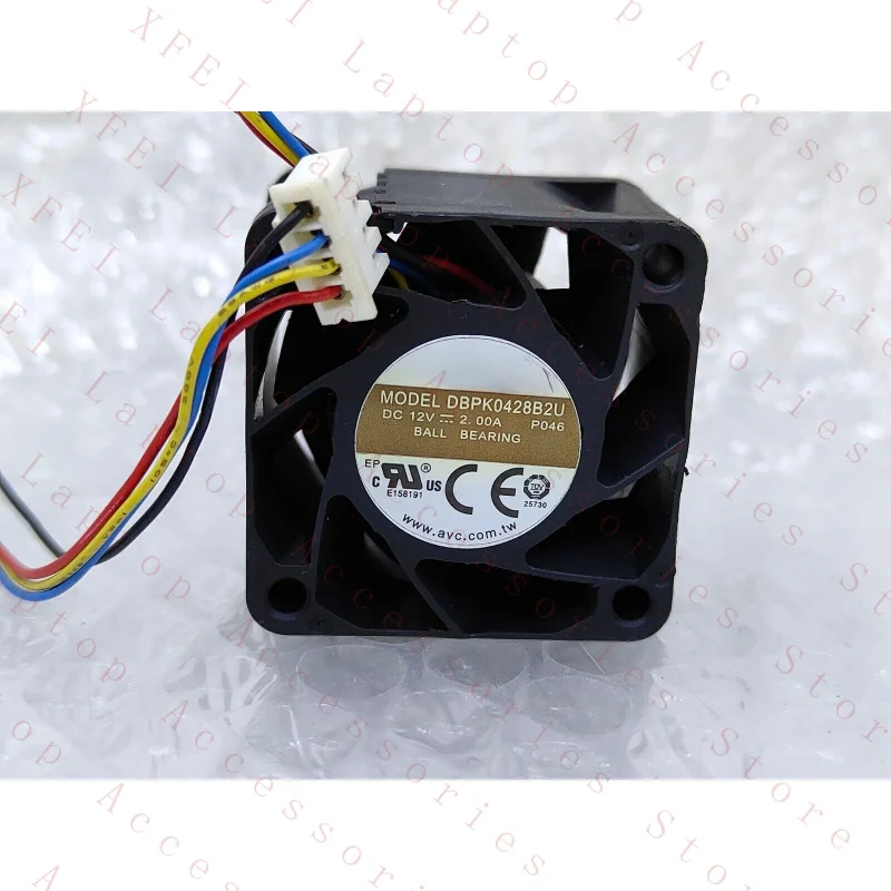 

C 1 Pc. Fan DBPK0428B2U DC12V 2.00A 4028 4cm 4 wire High air volume fan