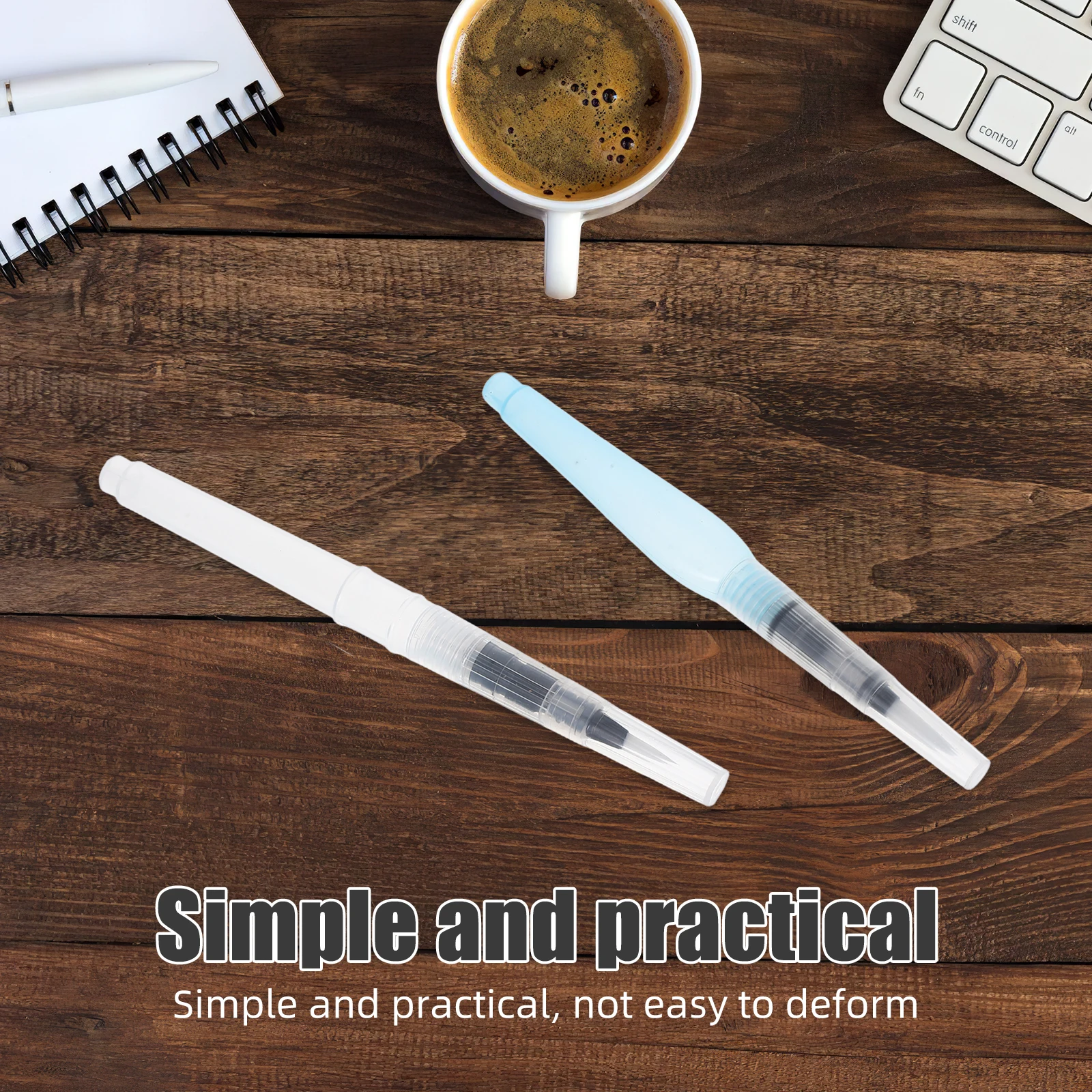 

10 Pcs Writing Brush Water Storage Pen Paint Pens Plastic Colored for Journaling