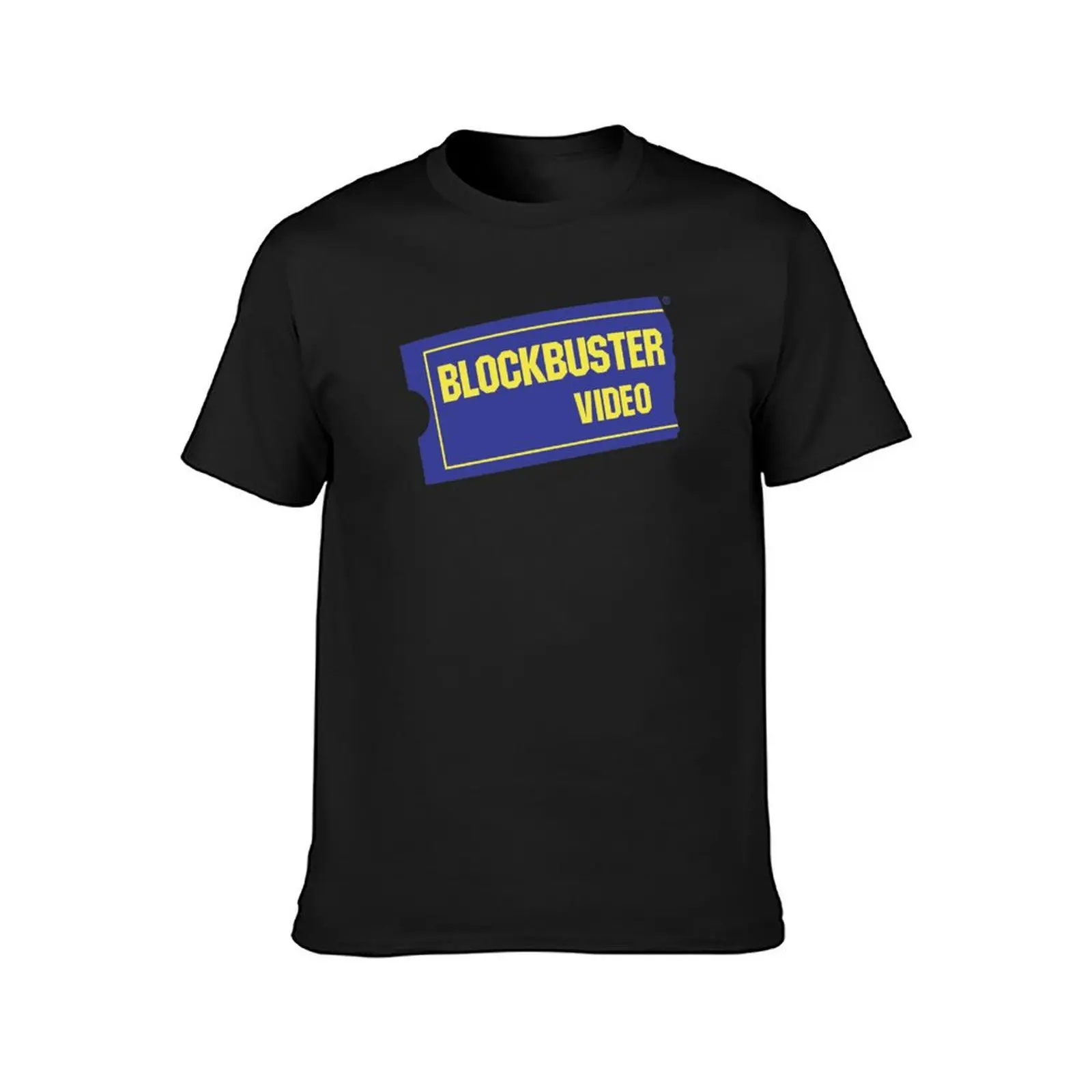 Blockbuster video T-Shirt customs blanks oversized new edition workout shirts for men