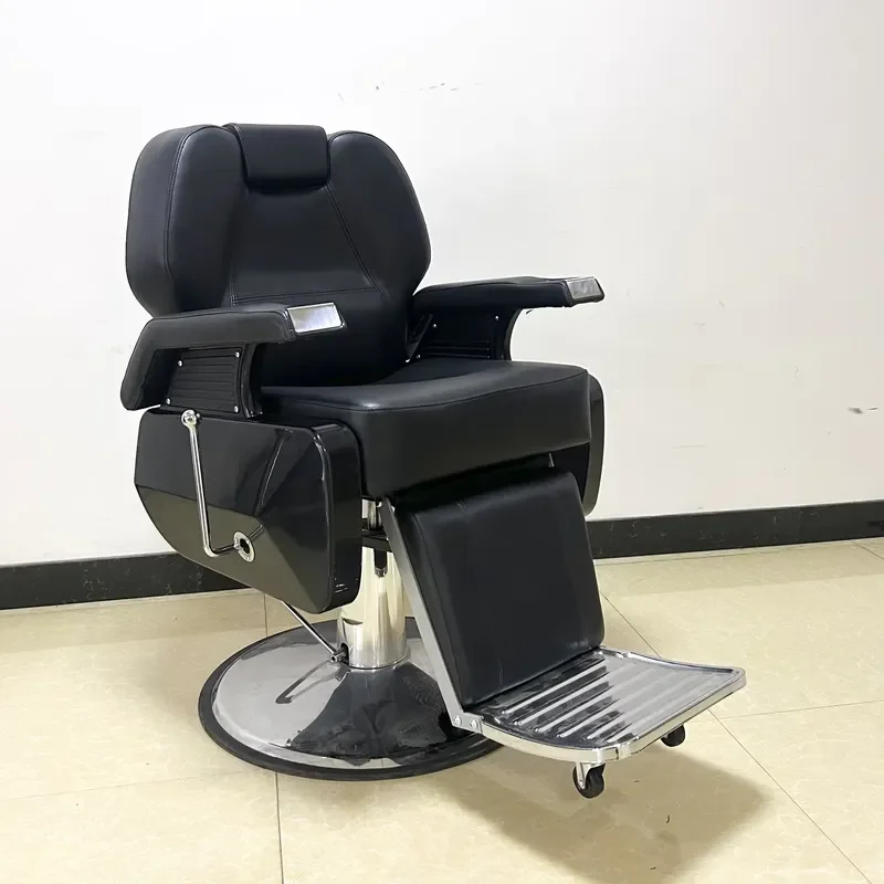 Hairdressing Reclining Hydraulic Retro Shop Salon Furniture Salon Styling Barber Chair