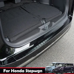 For Honda Stepwgn spada RP6 RP7 RP8 2022 2023 outer Rear Bumper Protecte Sill Trunk Guard Cover Trim outer guard plate Trim