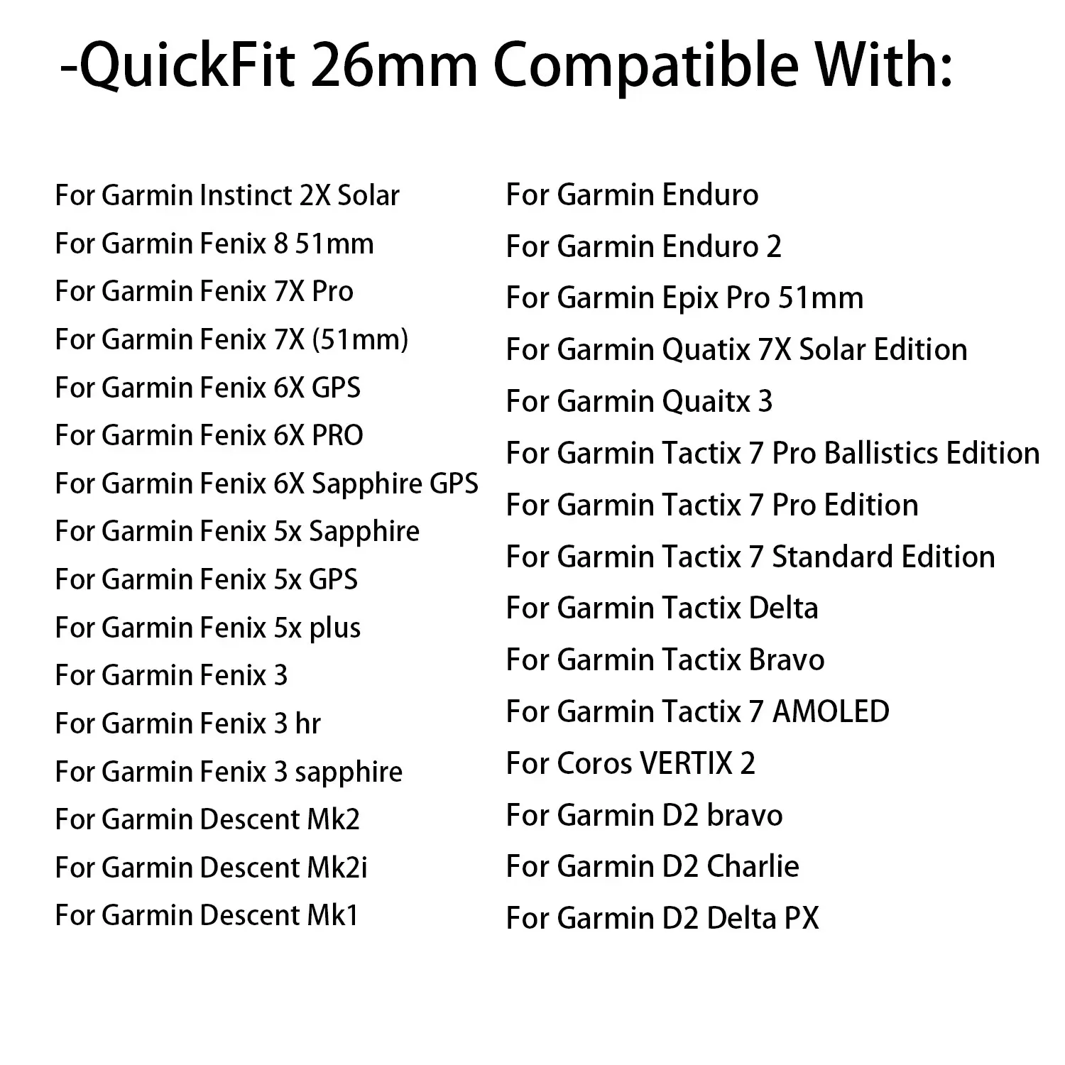 Quickfit 20 22 26 MM Harzarmband für Garmin Uhren Fenix 8 7X 7 7S Solar 6X 6 6S Pro 5X 5 Plus Forerunner 935 945 Epix Gen2 Band – Detail 4